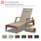 Classic Accessories Storigami 72" x 21" Chaise Lounge Cushion, Heather Grey 60-524-011001-EC - alternate 2
